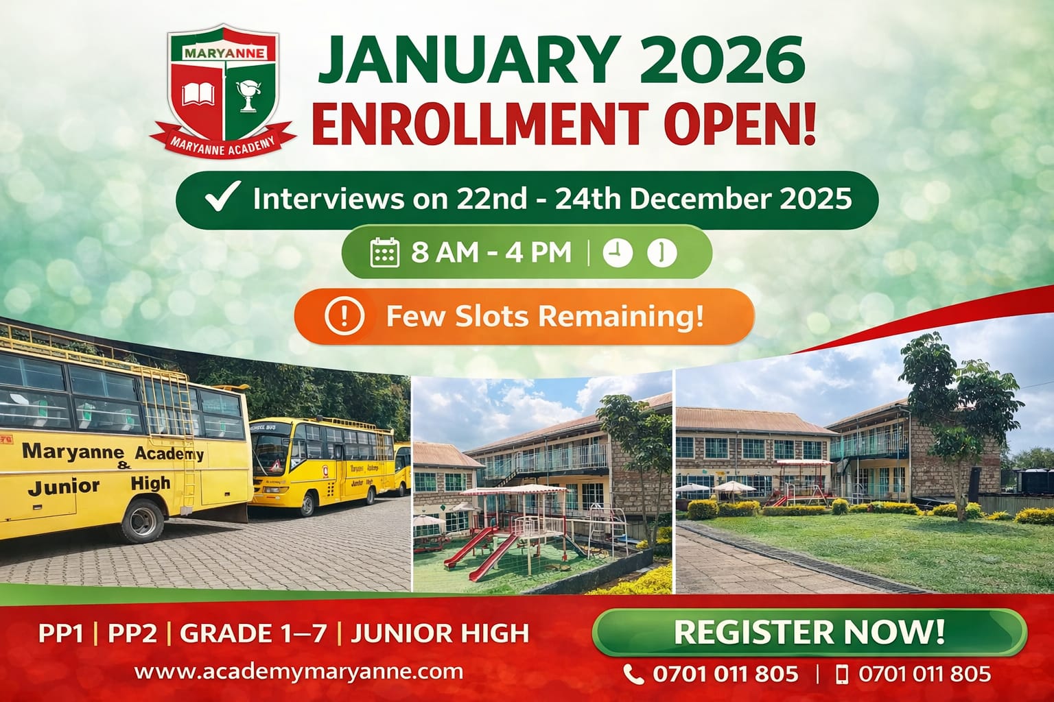 🚨 January 2026 Intake Now Open – Interviews Ongoing