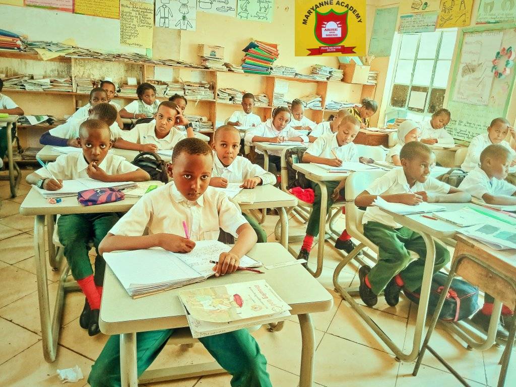 Academic learning at Maryanne Academy